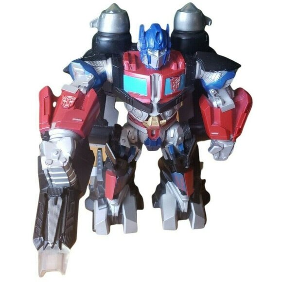 Transformers Hasbro Mega Power Bots Optimus Prime Kids Toy Talks Lights Up 2008 - Picture 1 of 9